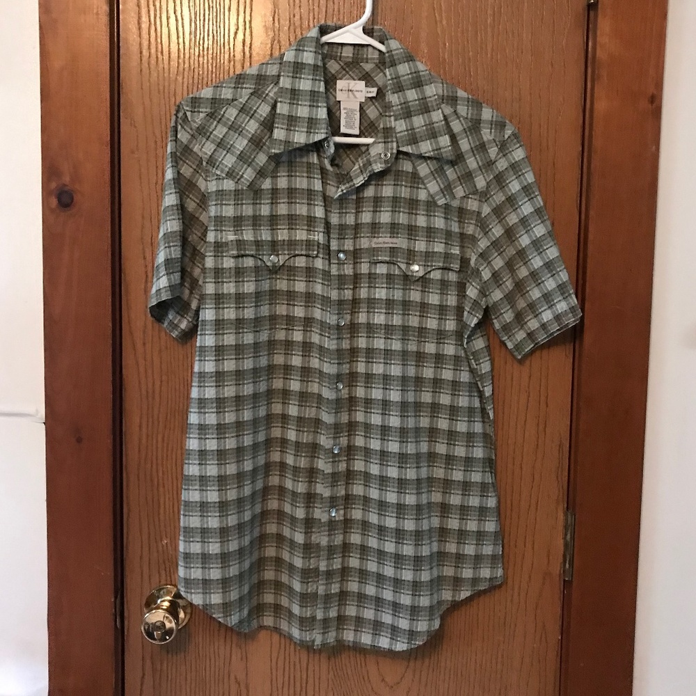 Calvin Klein Western-style Button Down